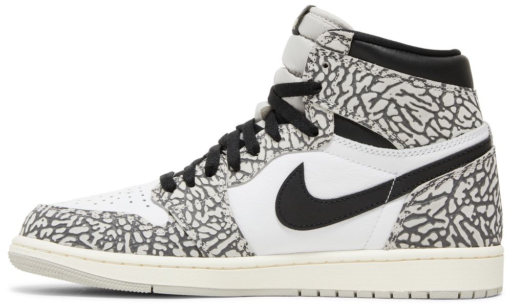 jordan 1 black and white goat