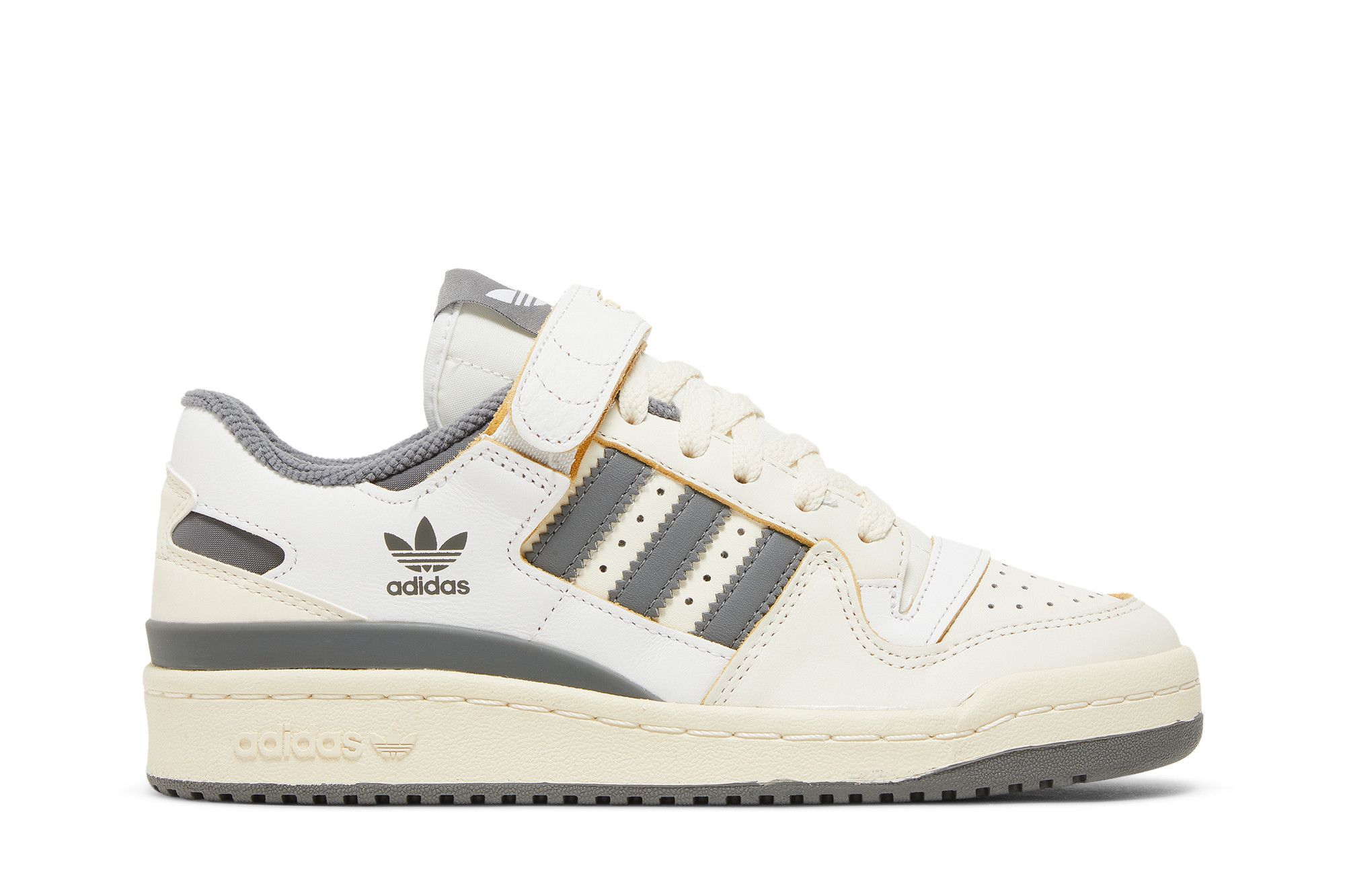 Buy Wmns Forum Low 'Off White Silver Pebble' - HQ4374 | GOAT