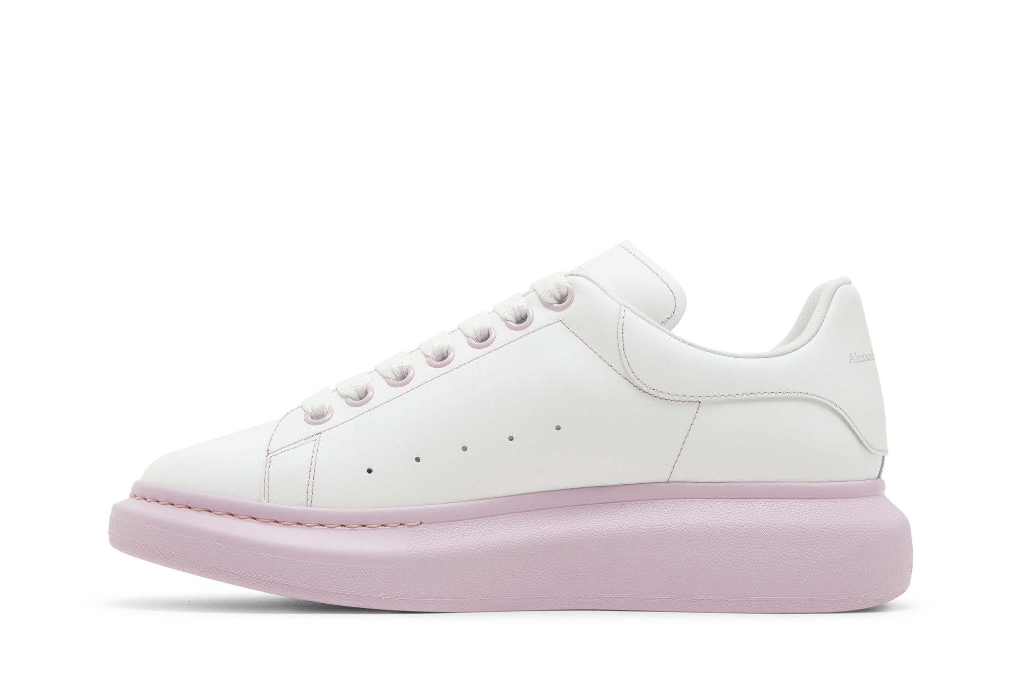 Buy Alexander McQueen Oversized Sneaker White Ice Pink 553680 WIBN8 9657 GOAT