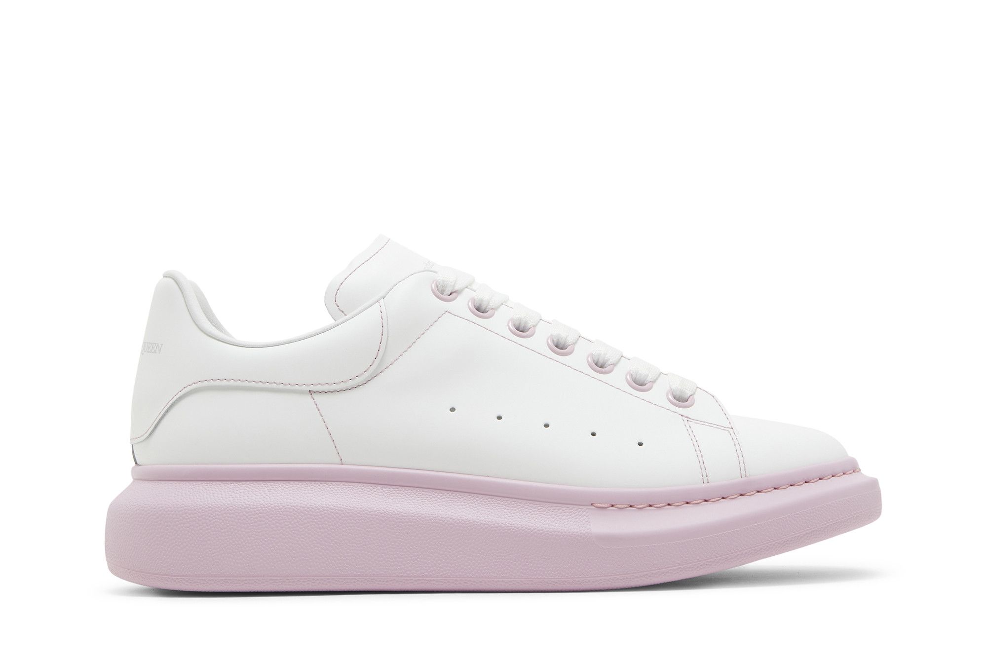 Alexander mcqueen's sales white and pink