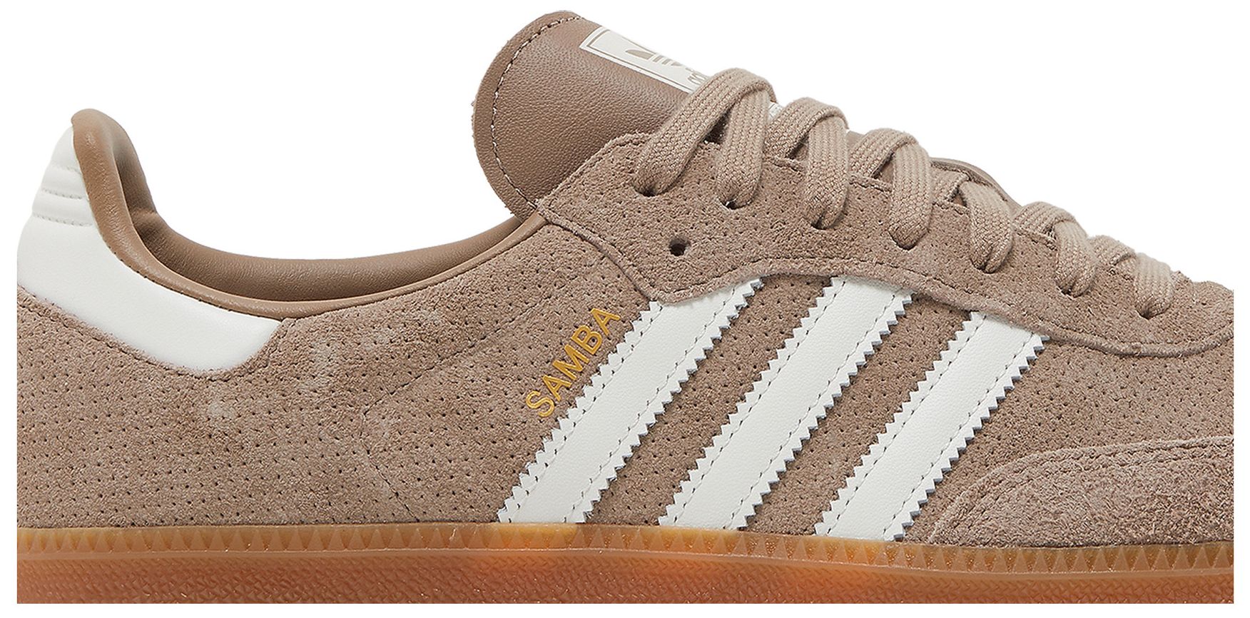 Samba OG - Medium Dark Khaki / Off White / Gum