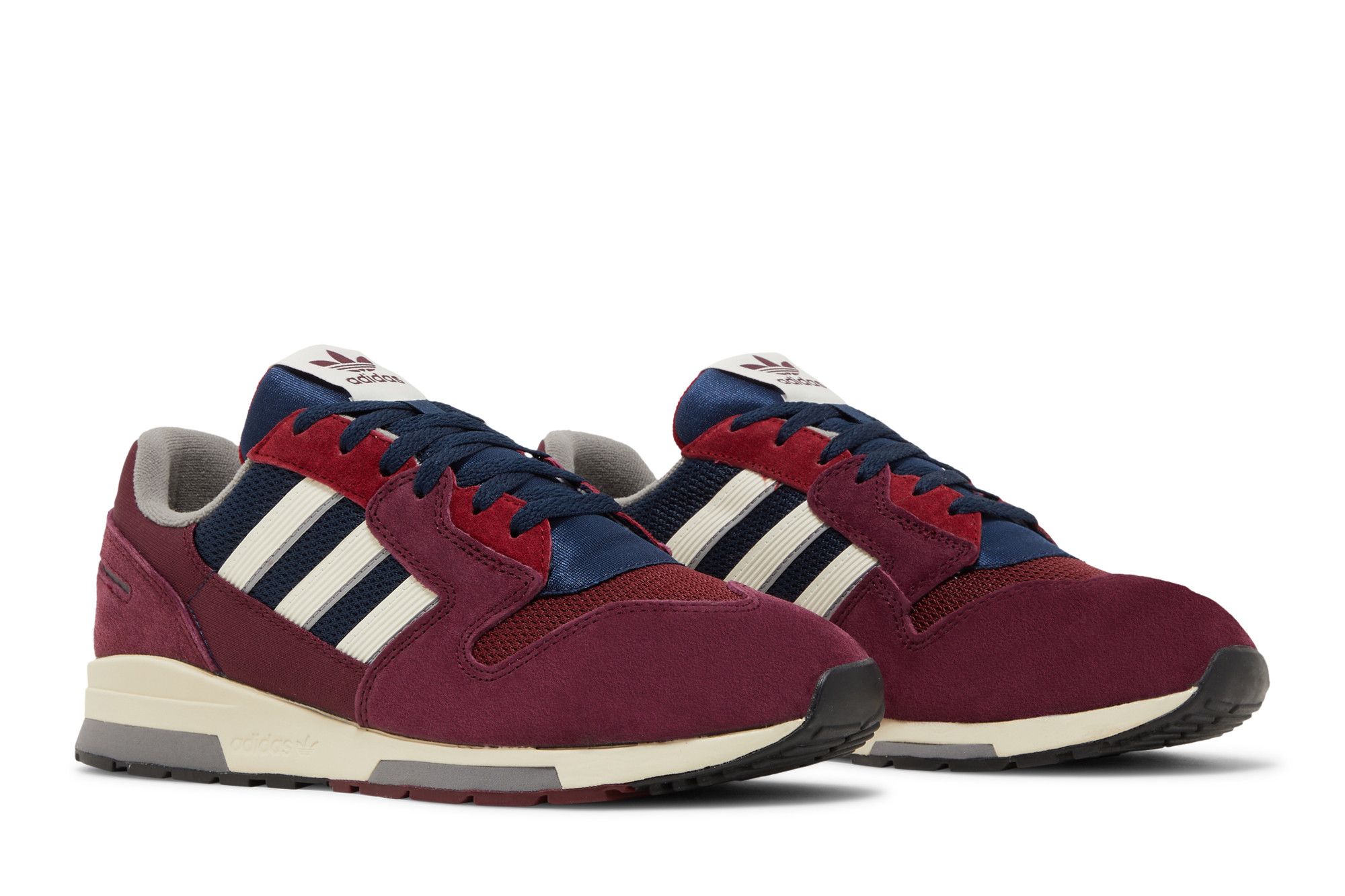 Buy ZX 420 'Maroon Collegiate Navy' - FZ0146 | GOAT