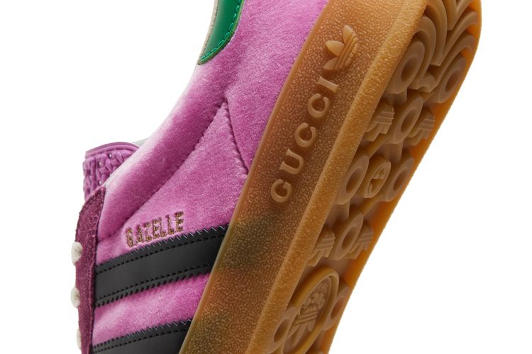 Buy Gucci x adidas Gazelle 'Pink Velvet' - HQ8852 | GOAT
