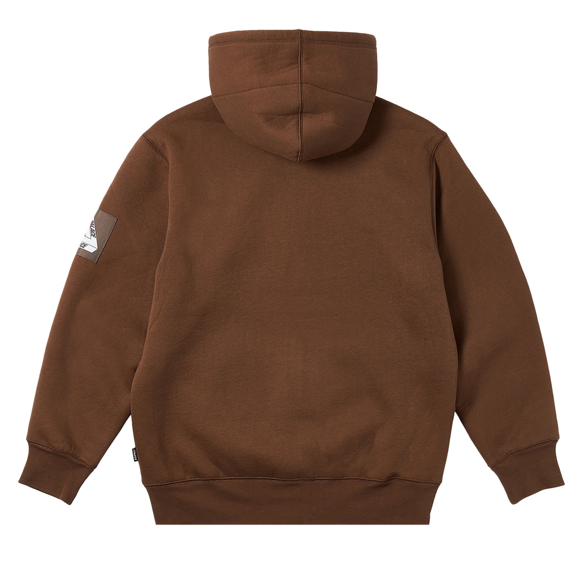 Buy Palace Facemask Shearling Thermal Hood 'Brown' - P23CS246