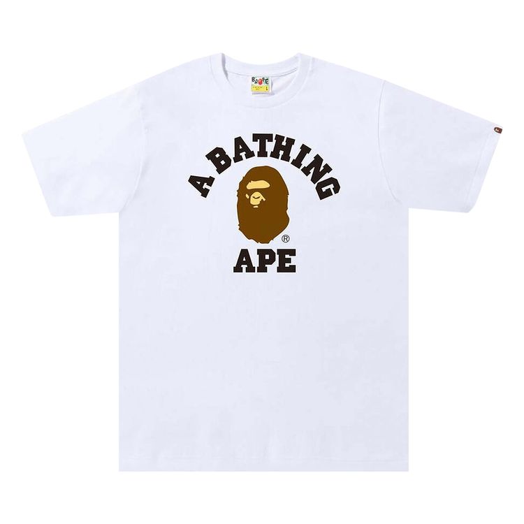 BAPE Colors By A Bathing Ape Tee WhiteBlack