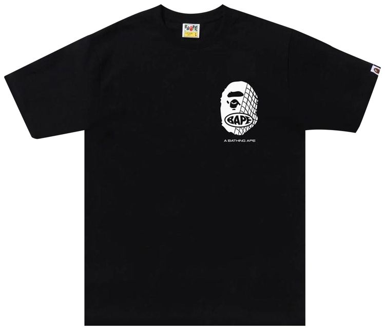 BAPE Soccer 2 Tee Black