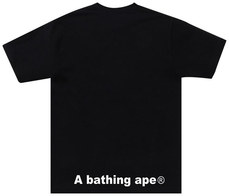 BAPE Soccer 3 Tee Black