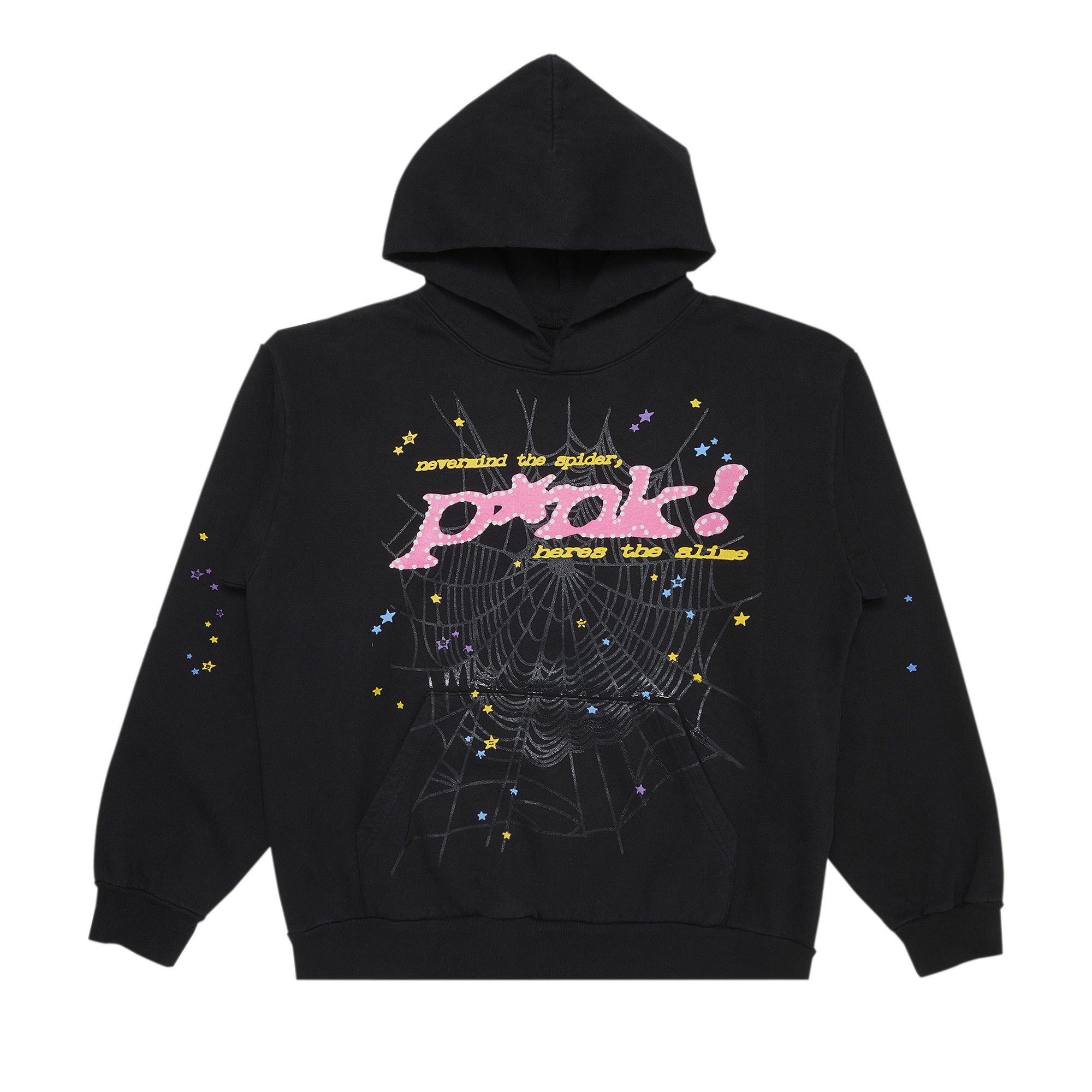 Black and shop pink sweatshirt