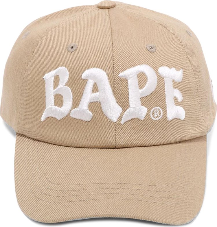 BAPE Panel Cap Beige