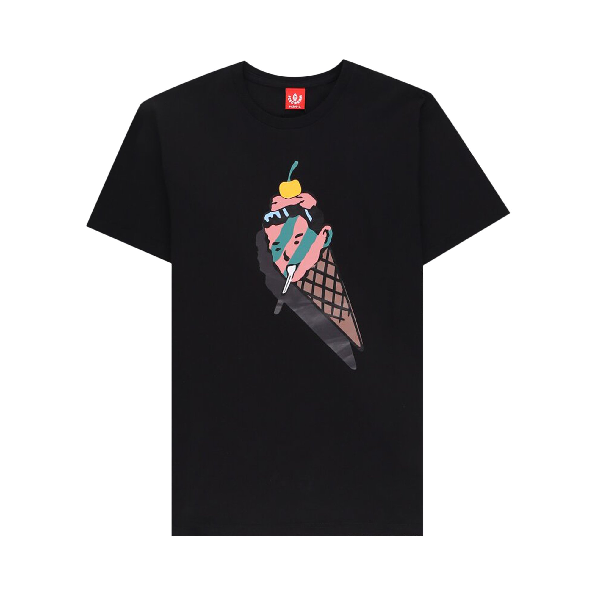 Buy Icecream Spoon T-Shirt 'Black' - 431 1206 BLAC | GOAT