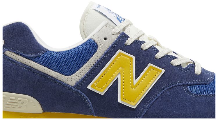 New Balance 574 Navy Yellow