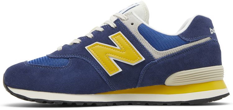 New Balance 574 Navy Yellow