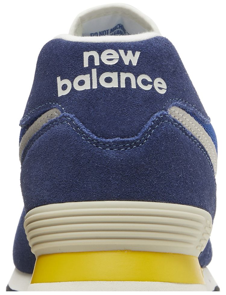 New Balance 574 Navy Yellow