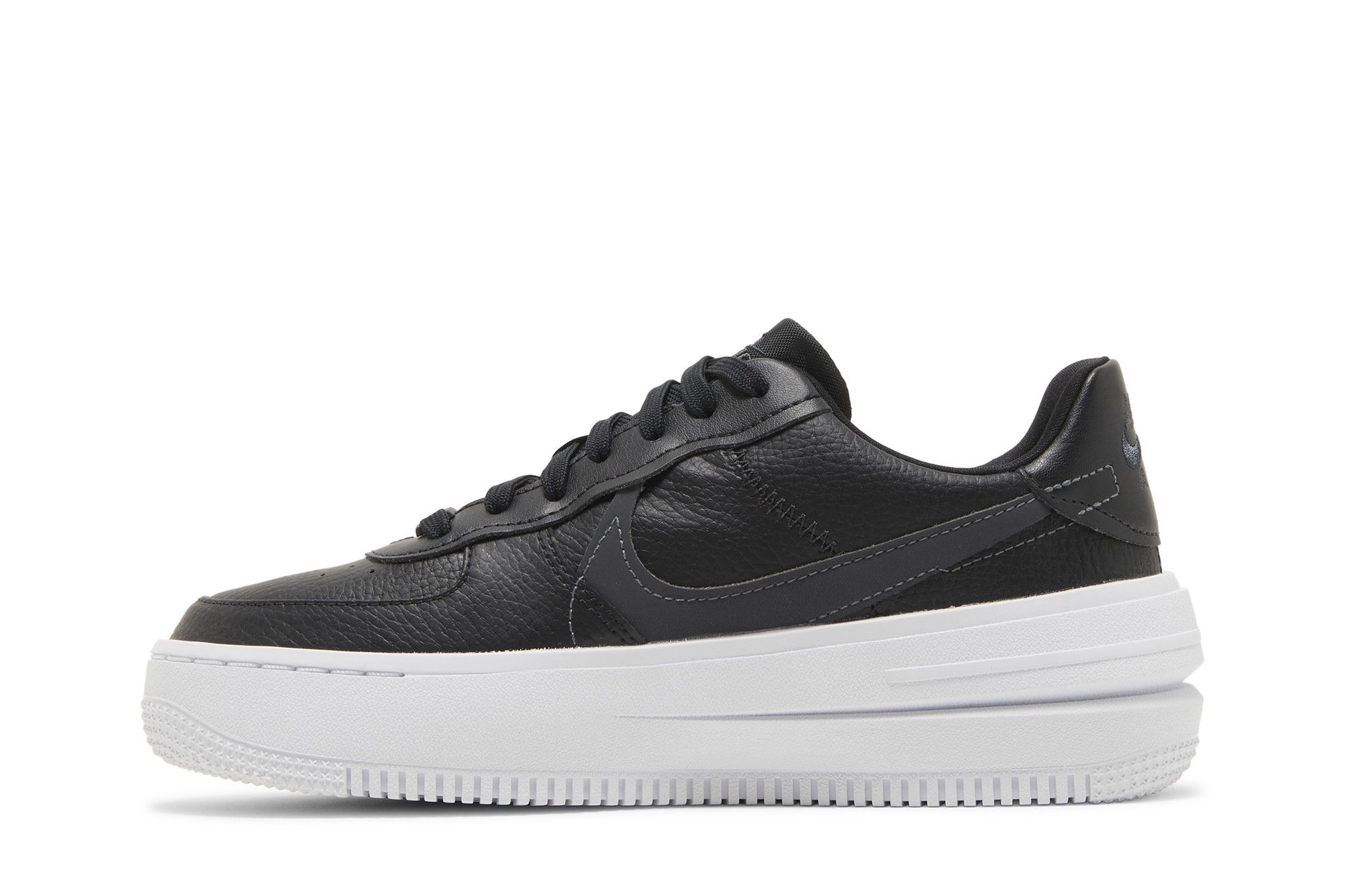Buy Wmns Air Force 1 PLT.AF.ORM Black DJ9946 001 GOAT