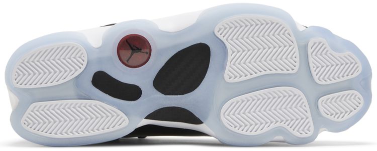 Air Jordan 6 Rings Black Gym Red