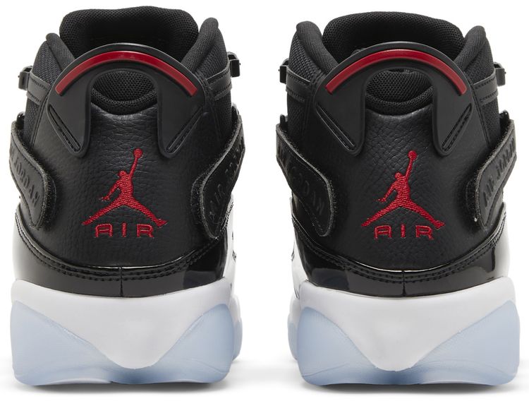 Air Jordan 6 Rings Black Gym Red