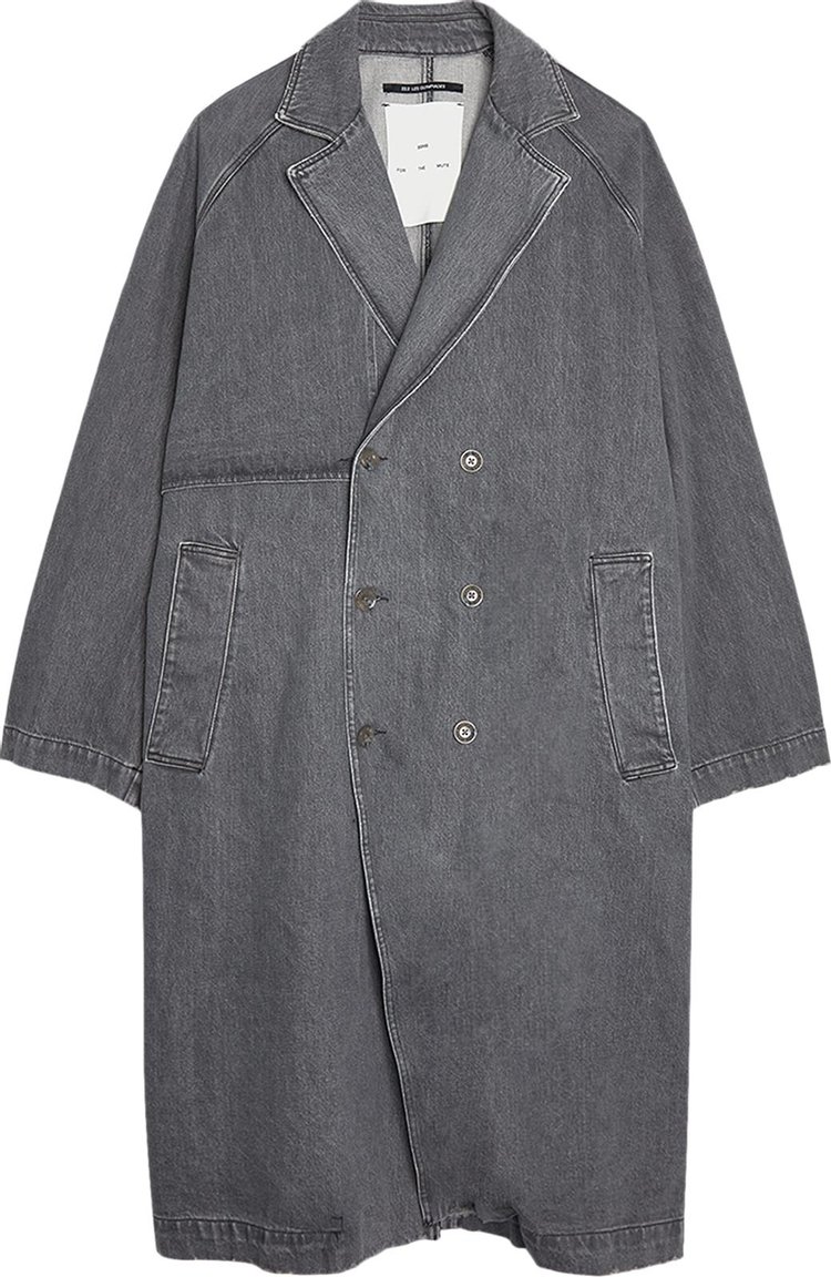 Song for the Mute Long Trench Coat 'Grey'