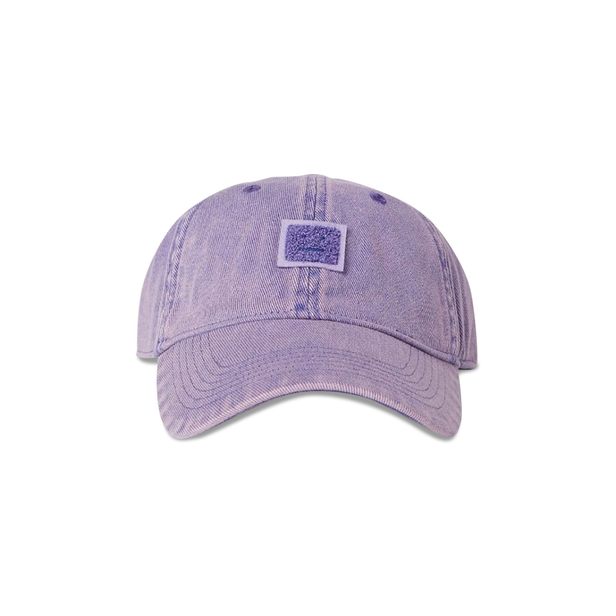 ハット studio FW22 CONNIE HAT (631280 P02203 PURPLE) Buy Acne Studios Face Patch Baseball Cap 'Purple' - C40273