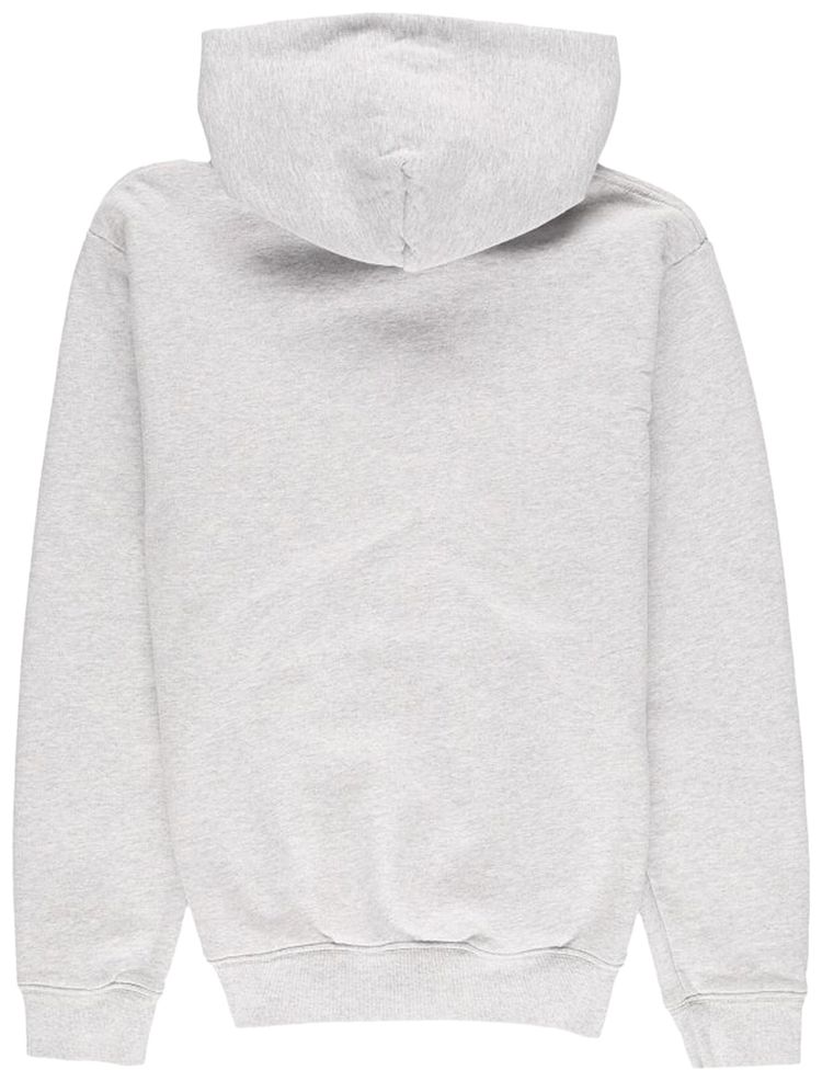 Sporty  Rich Health Ivy Hoodie Heather GreyMerlot