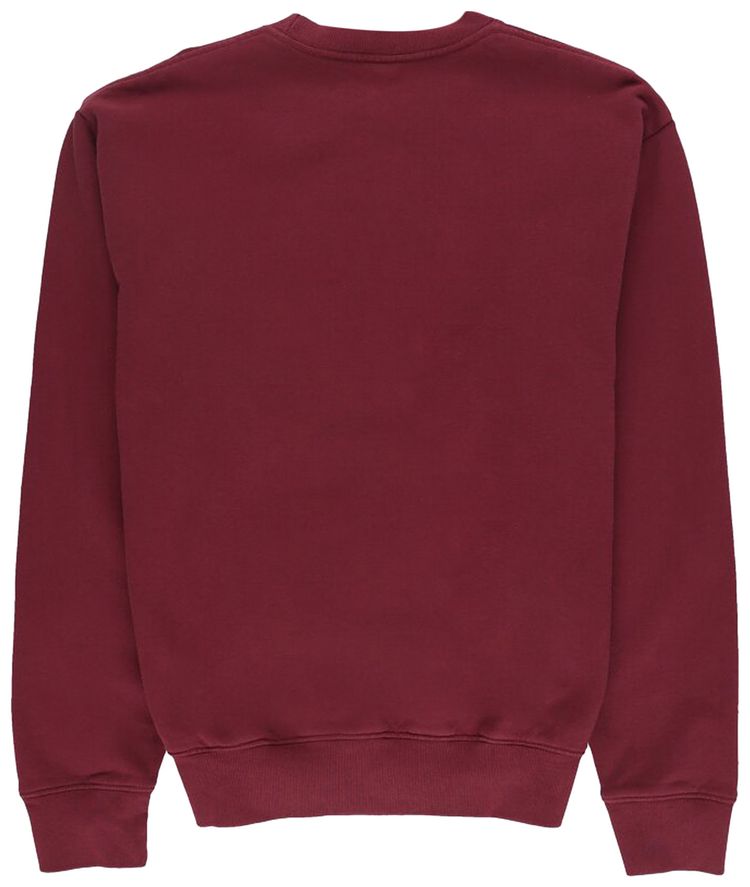 Sporty  Rich Wellness Ivy Crewneck MerlotGold