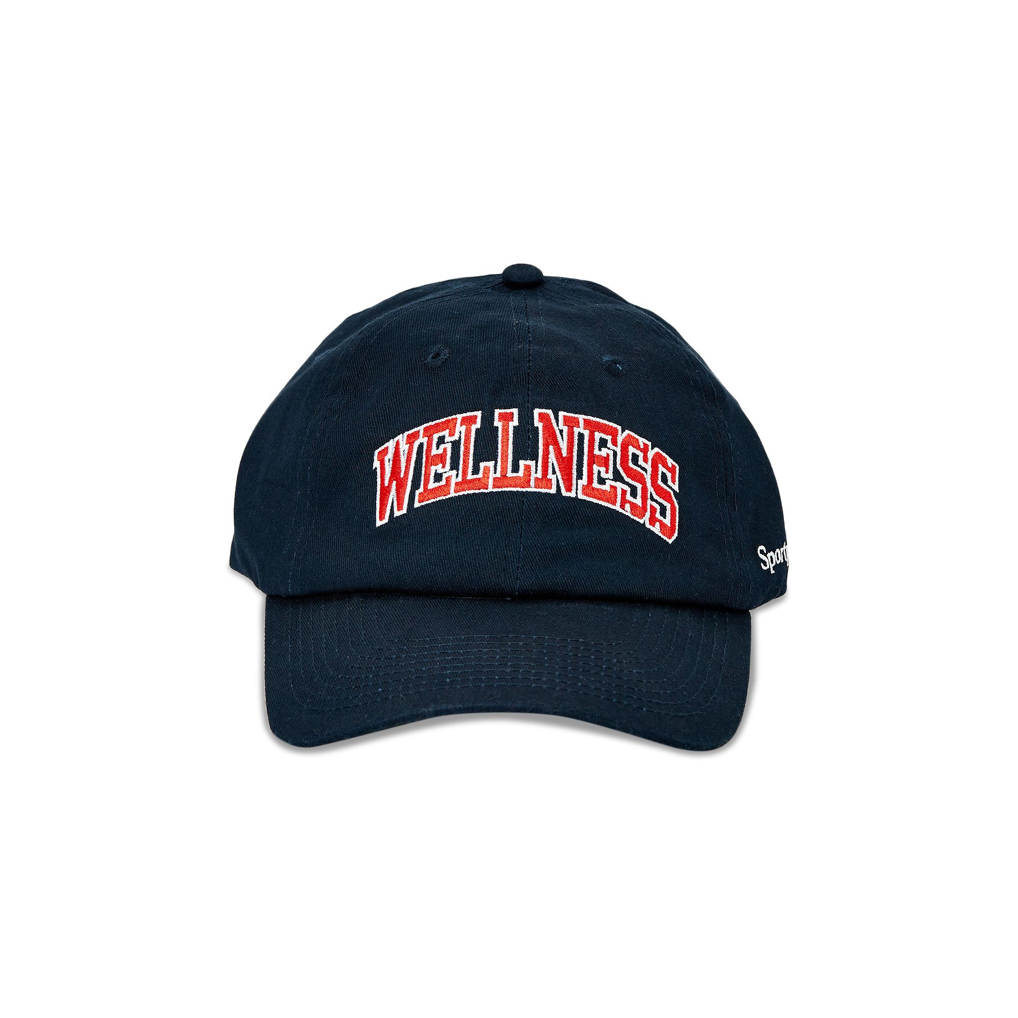 キャップ SPORTY & RICH WELLNESS IVY HAT NAVY Sporty & Rich Wellness Ivy Cap in Moss/White Sporty & Rich