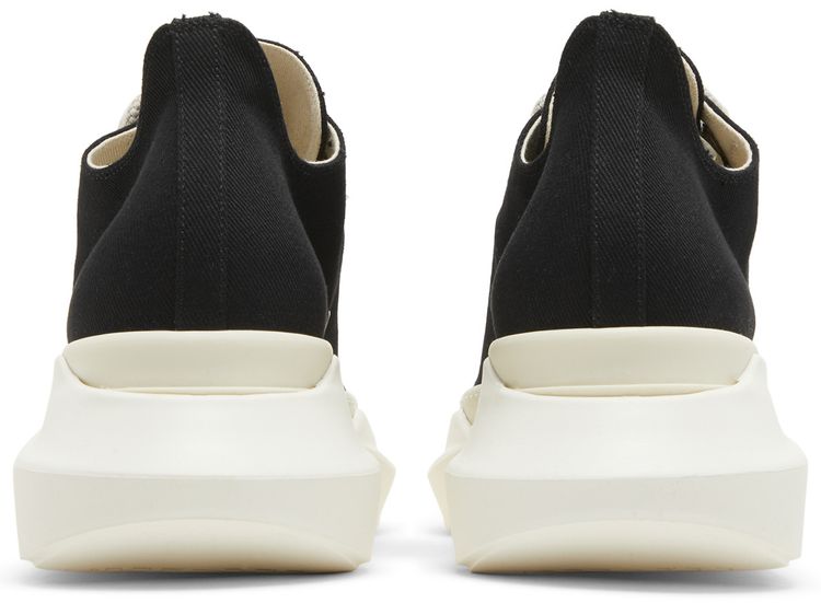 Rick Owens DRKSHDW Fogachine Cotton Denim Megalace Abstract Low Black Milk