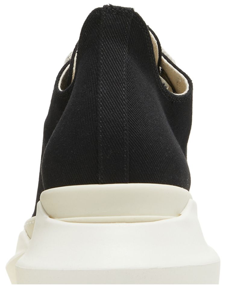 Rick Owens DRKSHDW Fogachine Cotton Denim Megalace Abstract Low Black Milk