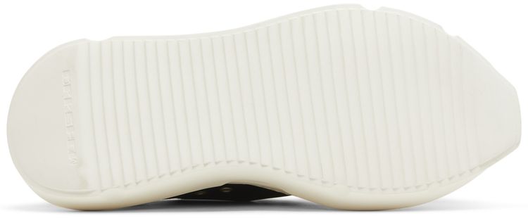 Rick Owens DRKSHDW Fogachine Cotton Denim Megalace Abstract Low Black Milk