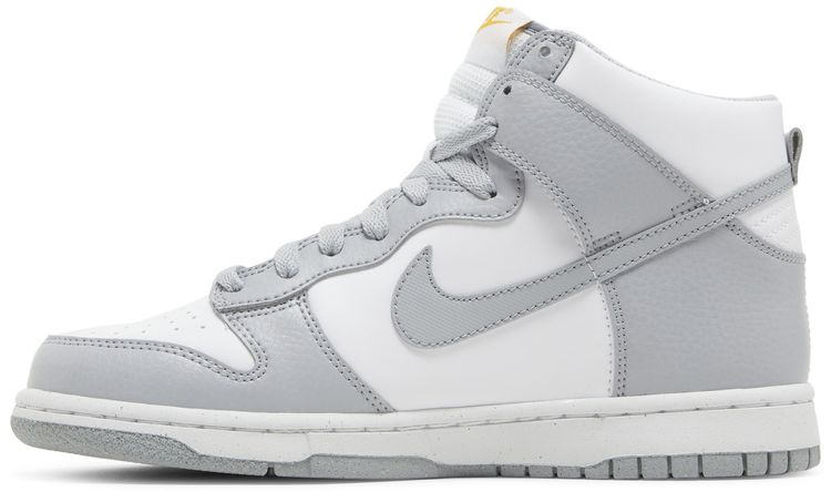 Nike Dunk High Next Nature GS Wolf Grey Marigold