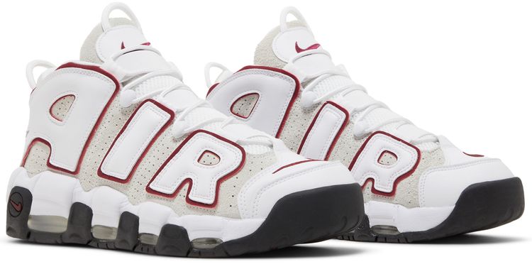 Nike Air More Uptempo 96 White Team Red