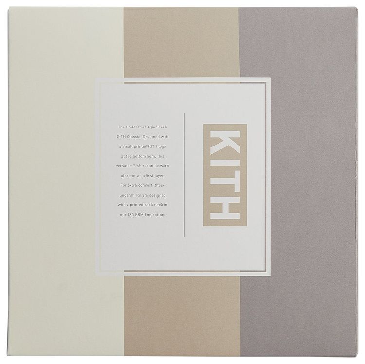 Kith 3 Pack Undershirt Canvas