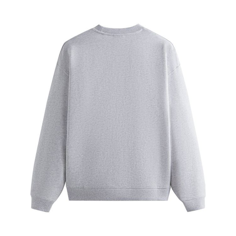 Kith Crest Crewneck Light Heather Grey
