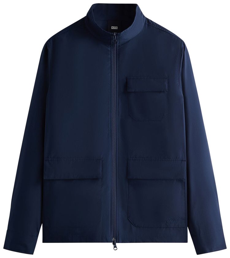 Kith Zip Front Lawton Jacket Nocturnal