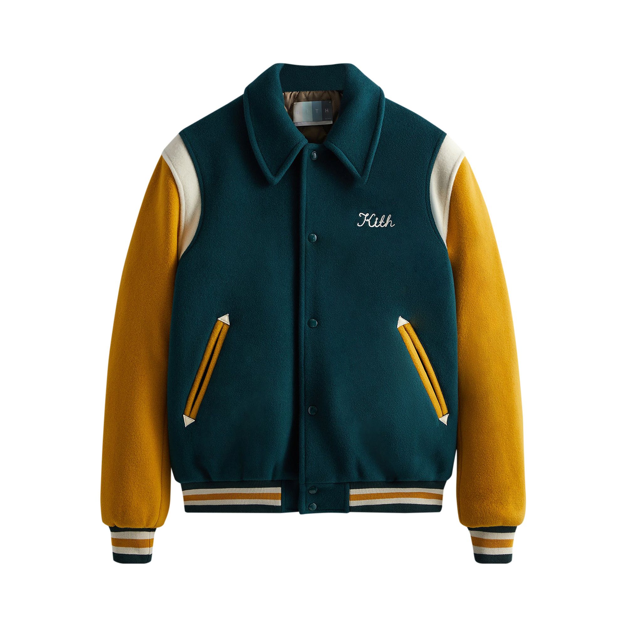 Kith varsity jacket cheap