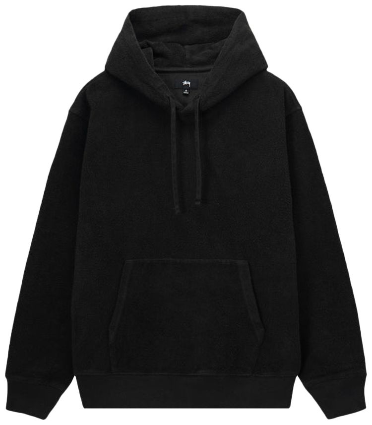 Stussy Inside Out Fleece Hoodie Black