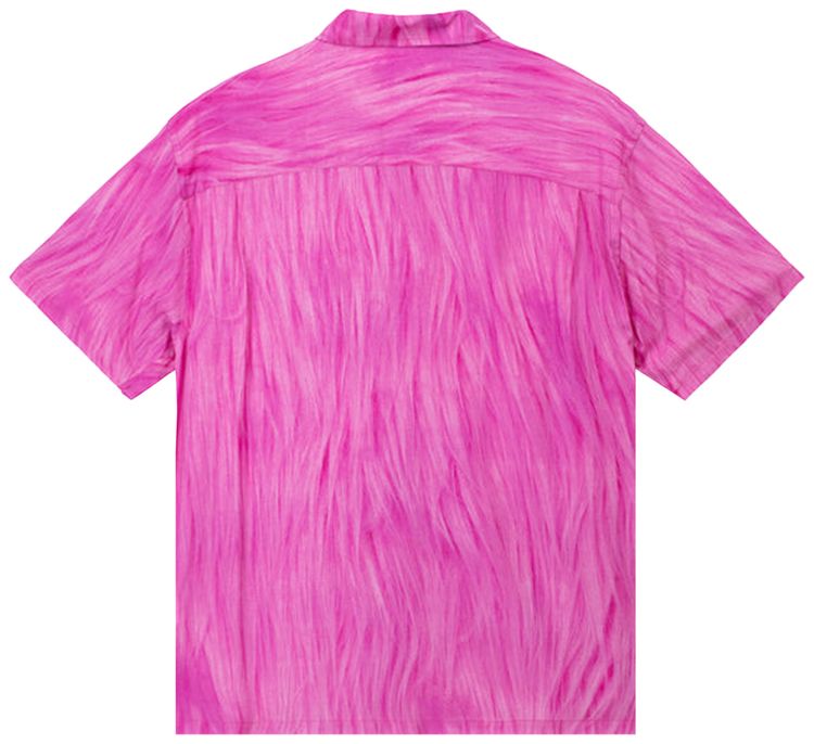Stussy Fur Print Shirt Pink