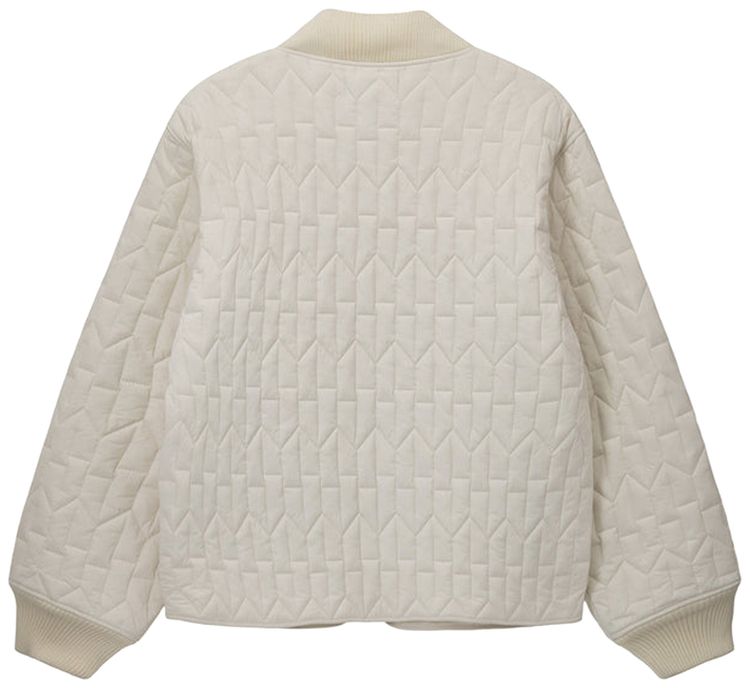 Stussy S Quilted Liner Jacket Cream