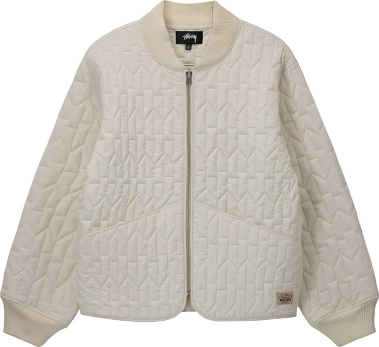 Stussy S Quilted Liner Jacket 'Cream'