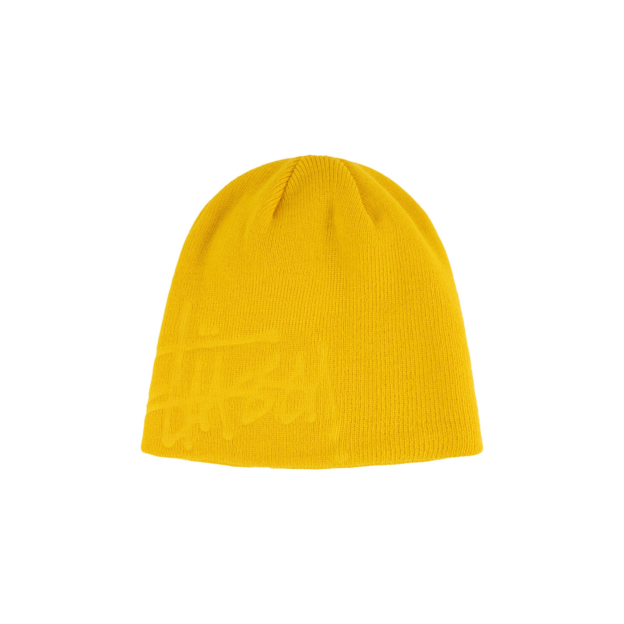 Buy Stussy Debossed Stock Logo Skullcap Beanie 'Yellow' - 1321076