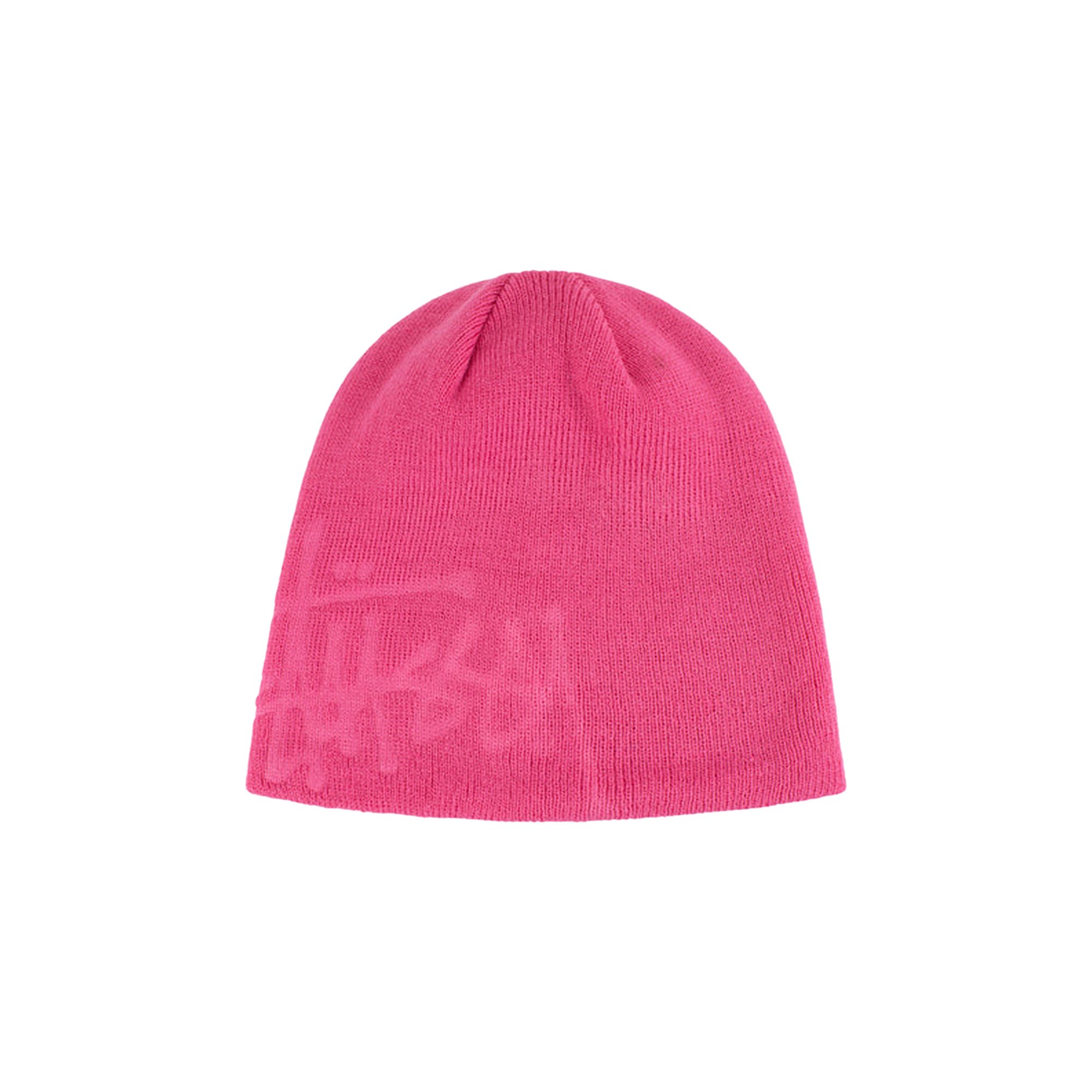 Buy Stussy Debossed Stock Logo Skullcap Beanie 'Pink' - 1321076 