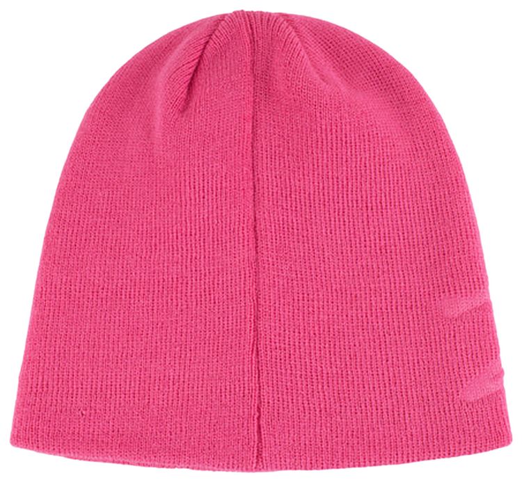 Stussy Debossed Stock Logo Skullcap Beanie Pink