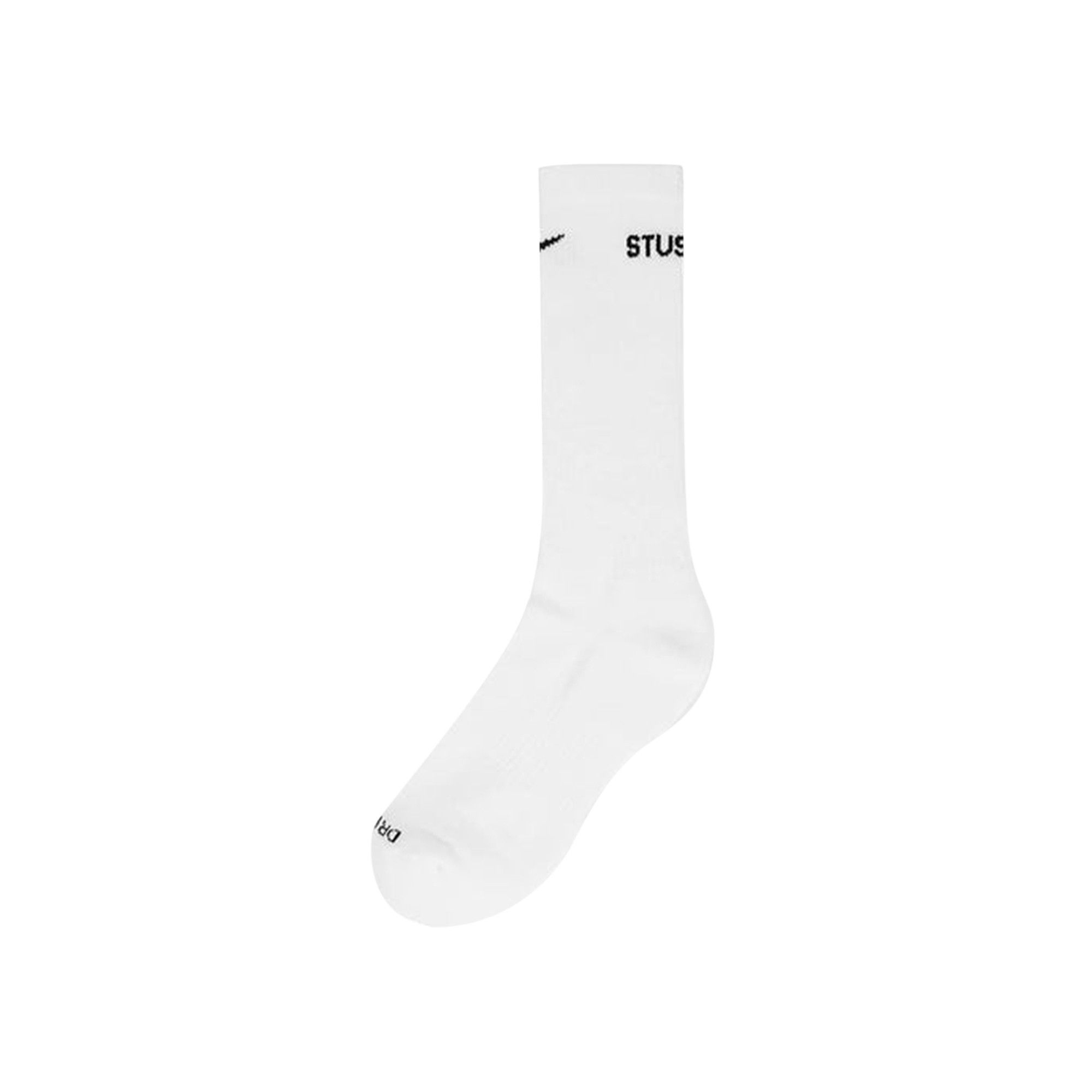 White dri fit socks 2025