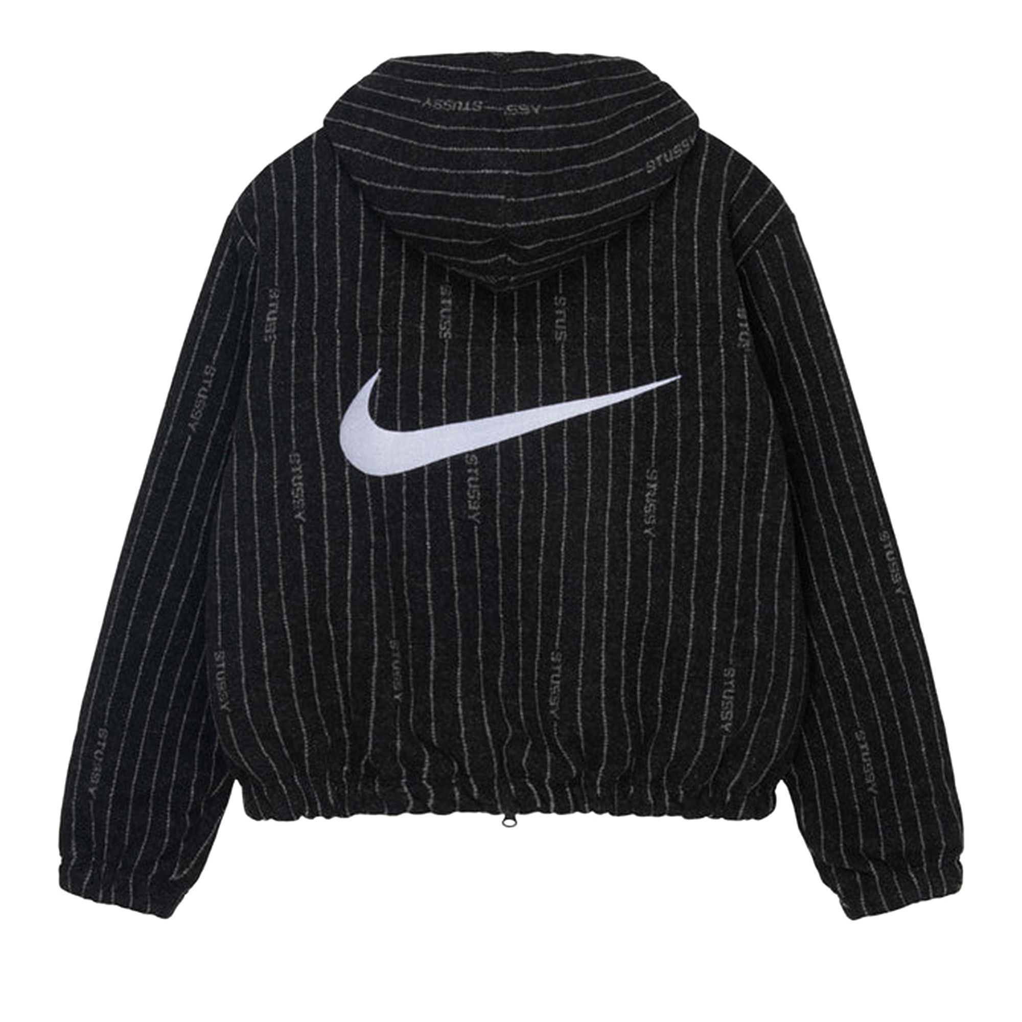 ァッション人気ブランドランキング Nike x Stussy Buy Stripe DR4023010 - 'Black' Jacket Wool ジャケット・アウター