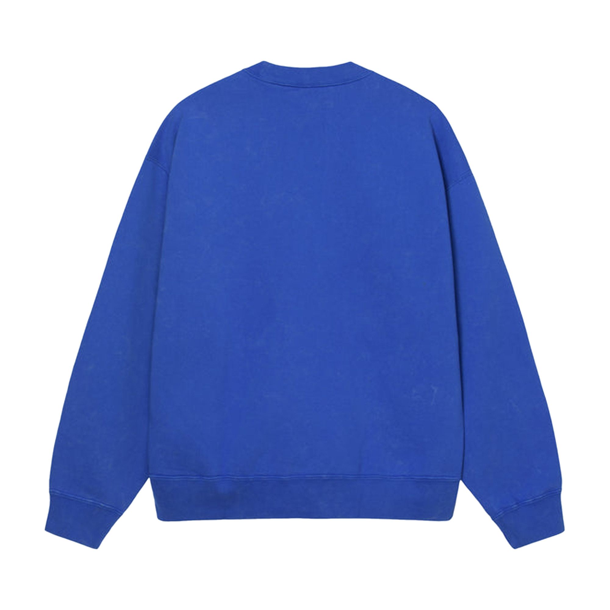 Buy Stussy x Nike Acid Wash Fleece Crew 'Blue' - DR4024480