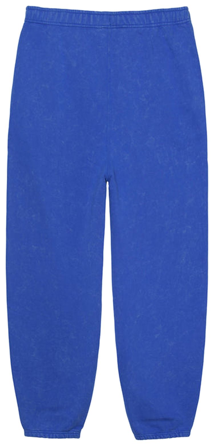 Stussy x Nike Acid Wash Fleece Pant Blue
