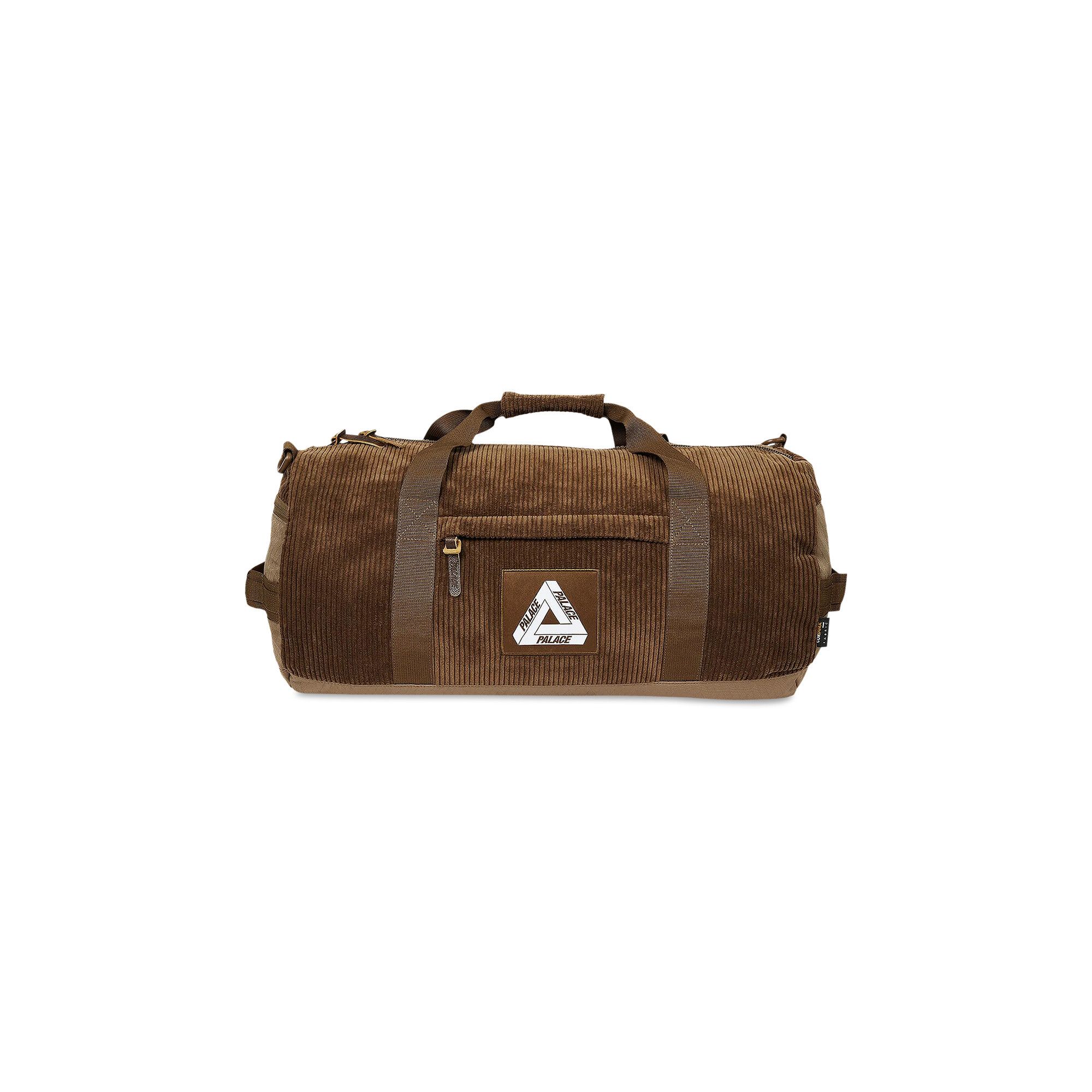 Buy Palace Corduroy Holdall Brown P23BAG003 GOAT
