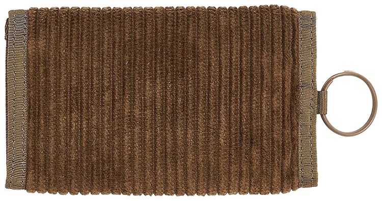 Palace Corduroy Tri Wallet Brown