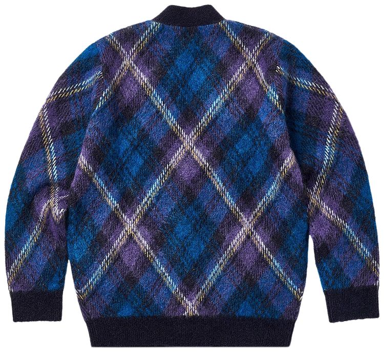 Palace Fluffy Cardigan Purple