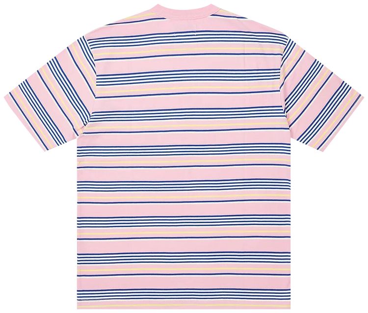 Palace Stripe T Shirt Pink
