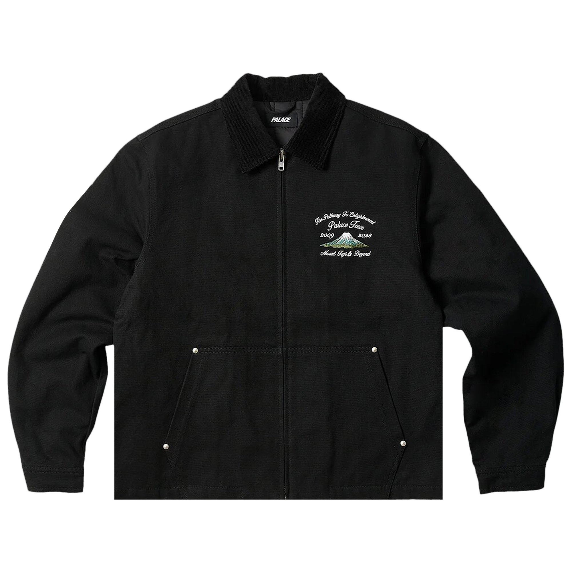 Buy Palace Zen Work Jacket 'Black' - P24JK027 | GOAT